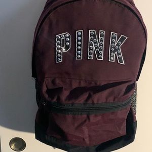 Pink victoria secret moron backpack